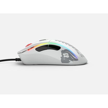 Glorious Gaming Model D- Optisk Optisk Kablet Hvid